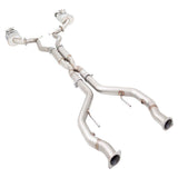 Holden Commodore VE VF Sedan XFORCE Twin 2.5" Catback Exhaust - Polished SS **** Special Order Item ****