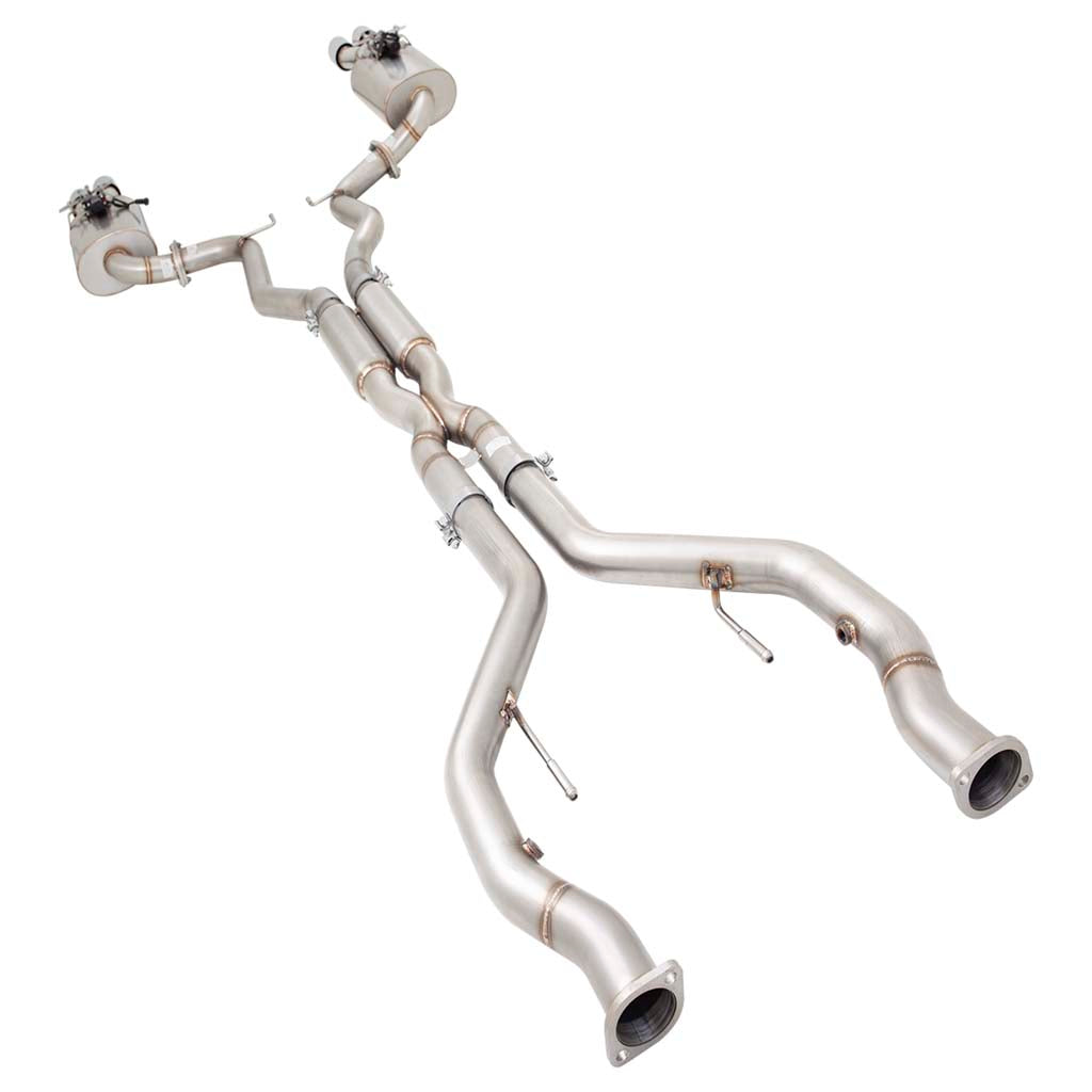 Holden VE/VF Commodore V8 304 Twin 2.5Inch Varex Valved Cat Back System **** Special Order Item ****
