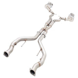 Holden Commodore VE-VF Ute Twin 2.5" Cat-back System (Slip-Joint) - Polished S/S **** Special Order Item ****