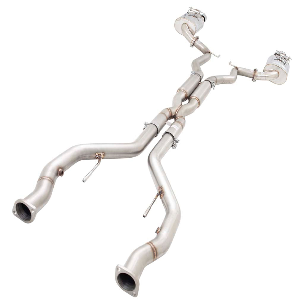 HSV VF Sedan & Wagon 304 Stainless Steel Twin 3" Cat Back System **** Special Order Item ****