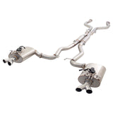 HSV VF Sedan and Wagon 304 Stainless Steel Twin 3Inch Varex Valved Cat Back System