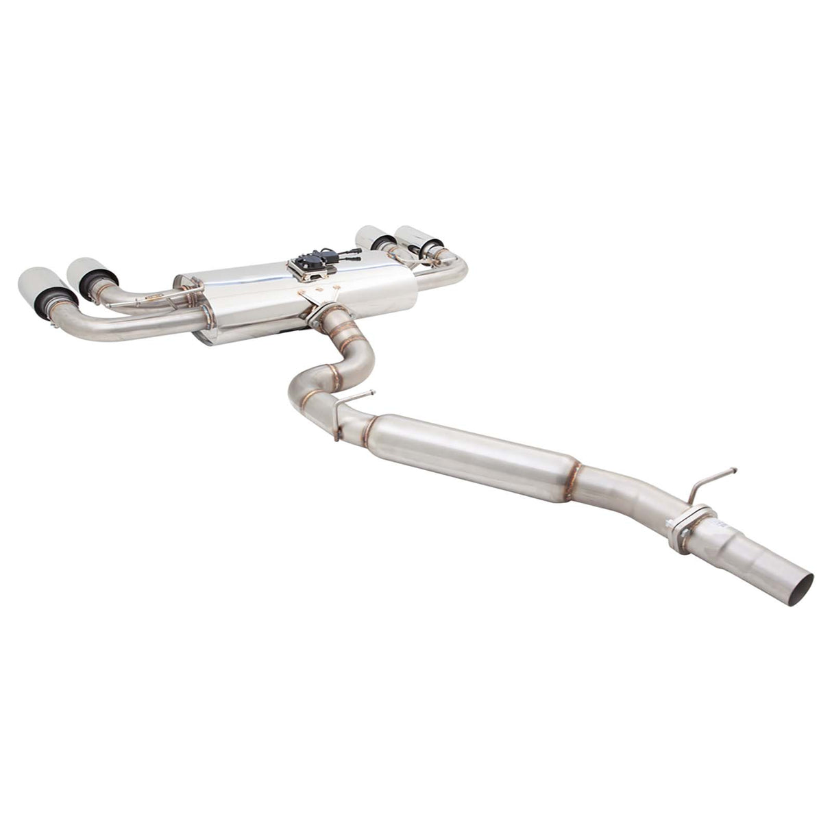 VW GOLF R MK7 Varex Valved Cat Back Exhaust System Including SmartBox Control Kit