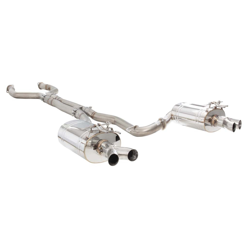 HSV VF Sedan Straight Pipe Center Twin 3Inch 304 SS Cat Back