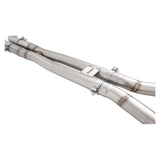 HSV VF Maloo Straight Pipe Center Twin 3Inch 304 SS Varex Valved Cat Back