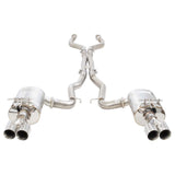 Holden VE/VF V8 Sedan Straight Pipe Center Twin 3Inch 304 SS Cat Back **** Special Order Item ****