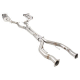 Holden VE/VF V8 Ute Straight Pipe Center Twin 3Inch 304 SS Cat Back