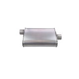 10" X 4" OVAL - 14" LONG O/C 2.25" GLASS PACKED MEGA FLOW
