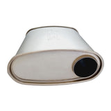 10" x 4" Offset/Offset Configurations Mufflers | Stainless 304 | Select Your Size Length and Internal Options