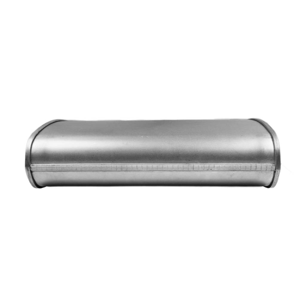 10" X 4" OVAL - 16" LONG O/O 2 1/2" GLASS PACKED MEGA FLOW NO STUBS