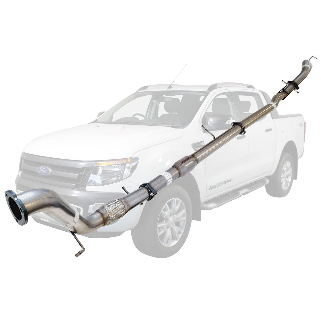 Ford Ranger PX 2011-2016 3.2L 3 Inch Turbo Back Exhaust System
