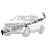 Ford Ranger PX 2016 Onwards 2L 3 Inch DPF Back Exhaust