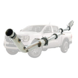 Ford Ranger Next Gen 2022 On 3L 3.5 Inch Turbo Back DPF Delete Exhaust System