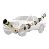 Ford Ranger Next Gen 2022 On 3L 3.5 Inch Turbo Back DPF Delete Exhaust System