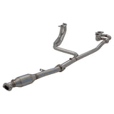 Subaru Impreza 2.LTR(Non Turbo)4-2-1Header Matte Finish Stainless With Metallic Cats