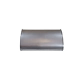 11" X 6" OVAL - 18" LONG O/O 2 1/2" GLASS PACKED EVERFLO NO STUBS