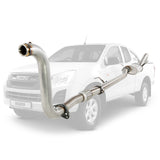 Isuzu D-MAX 2016 Onwards 3L 3 Inch Turbo Back DPF Delete Exhaust