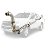 Isuzu D-MAX 2016 Onwards 3L 3 Inch Turbo Back DPF Delete Exhaust