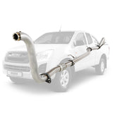 Isuzu D-MAX 2016 Onwards 3L 3 Inch Turbo Back DPF Delete Exhaust