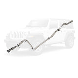 Jeep Wrangler JK 2010-2015 2.8L DPF 3 Inch Turbo Back Exhaust *** Limited Stock Made To Order ****