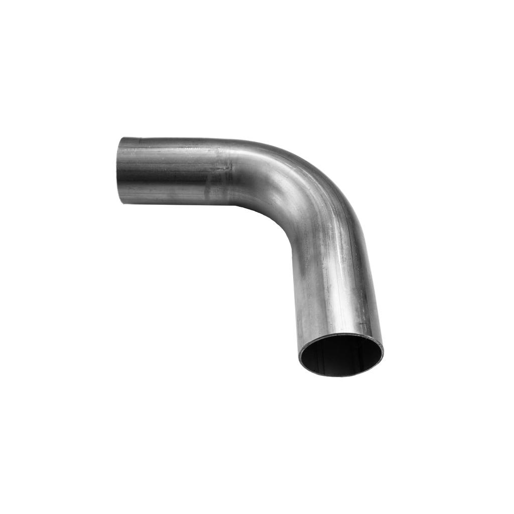 1.75"  X 90° Stainless 409 Raw Mandrel Bend Long Leg
