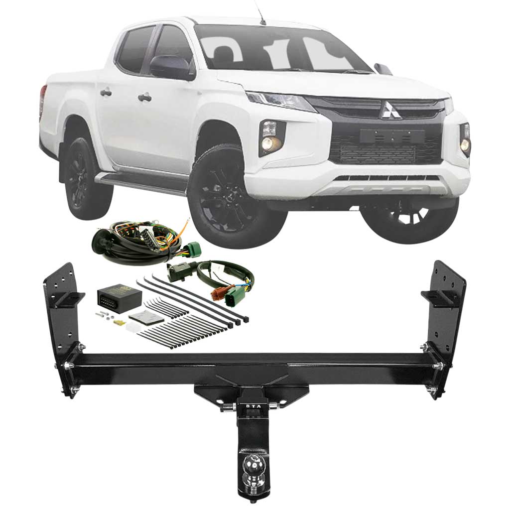 BTA Towbar Kit To Suit Mitsubishi Triton MR Ute 11/2018 - On with bumper