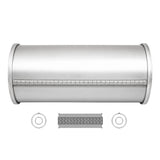 5" ROUND - 12" LONG C/C 3" GLASS PACKED NO STUBS