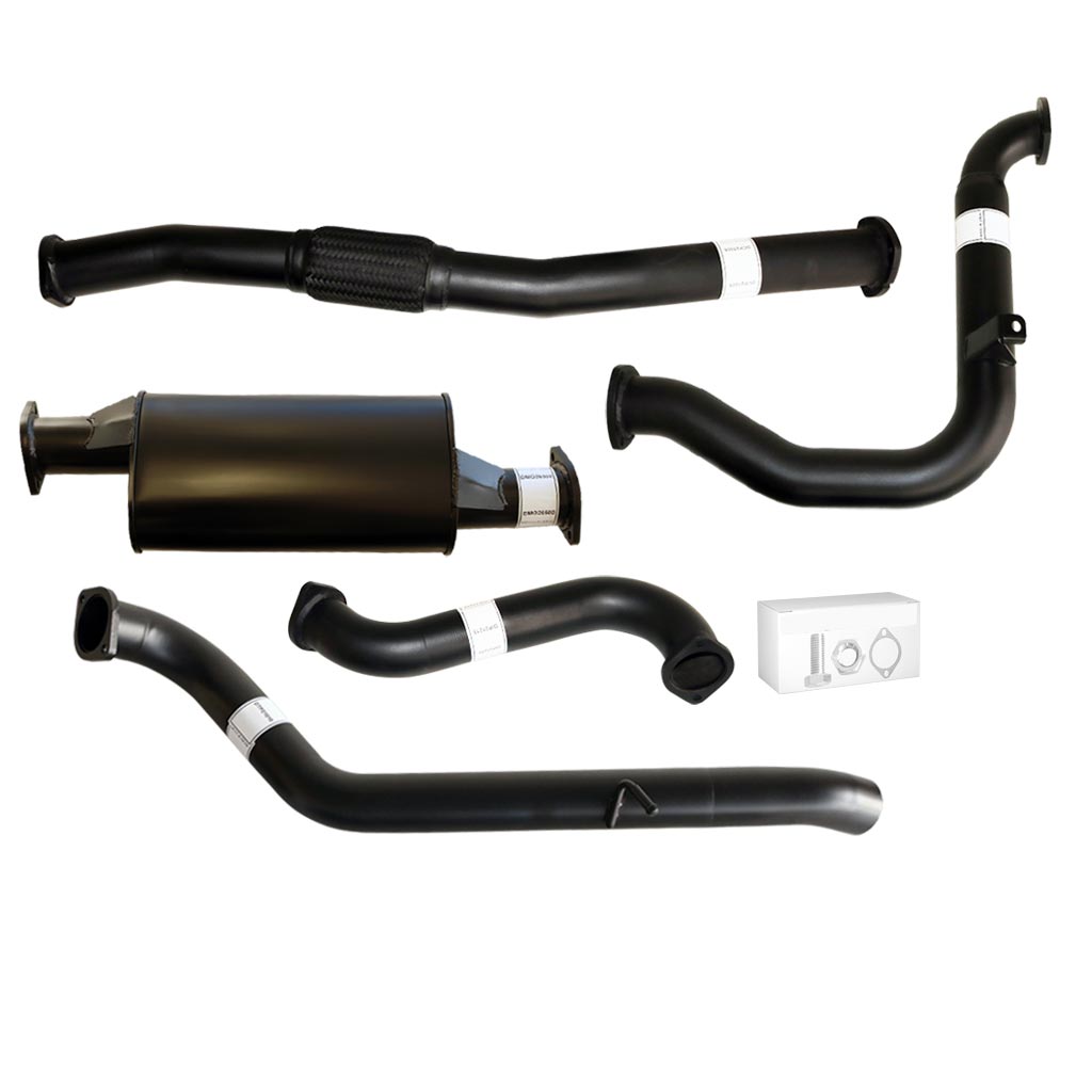 Nissan Patrol Y61 GU 3L ZD30 Wagon 3 Inch Turbo Back Exhaust  2000-2016 (Does not suit Coil Tower Braces)