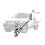 Nissan Patrol Y61 GU 4.2L TD42 Ute 3 Inch Turbo Back Exhaust Cast Dump 1996 - 2006 (Does not suit Coil Tower Braces)