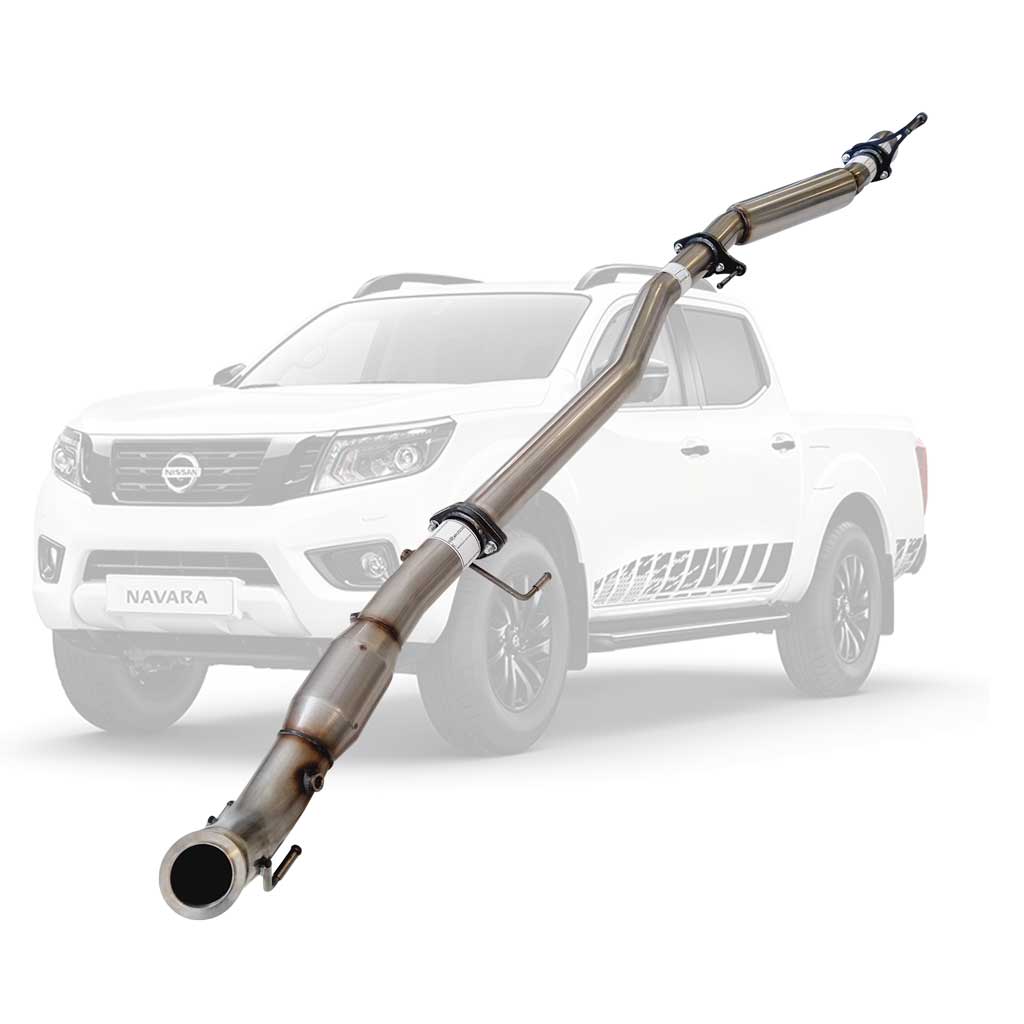 Nissan Navara D23 NP300 2.3L 3 Inch Turbo Back Exhaust DPF Delete