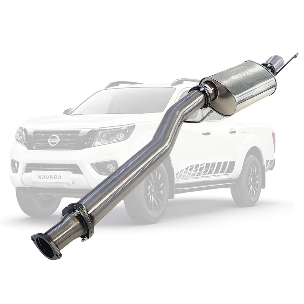 Nissan Navara NP300 D23 2015 On 2.3L 4 Inch DPF Back Exhaust