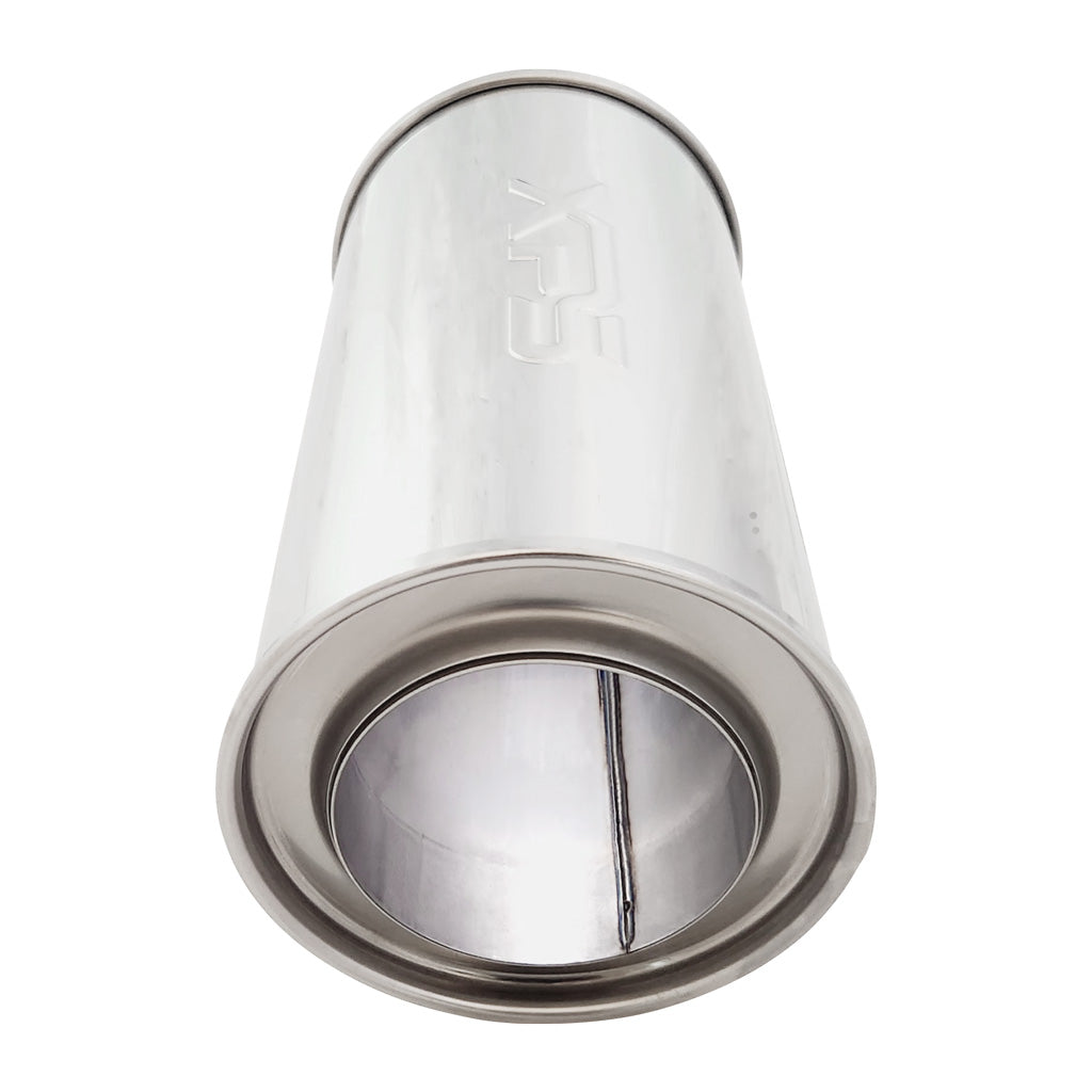 6" Round Centre/Centre Configurations Mufflers | Stainless 304 | Select Your Size Length and Internal Options