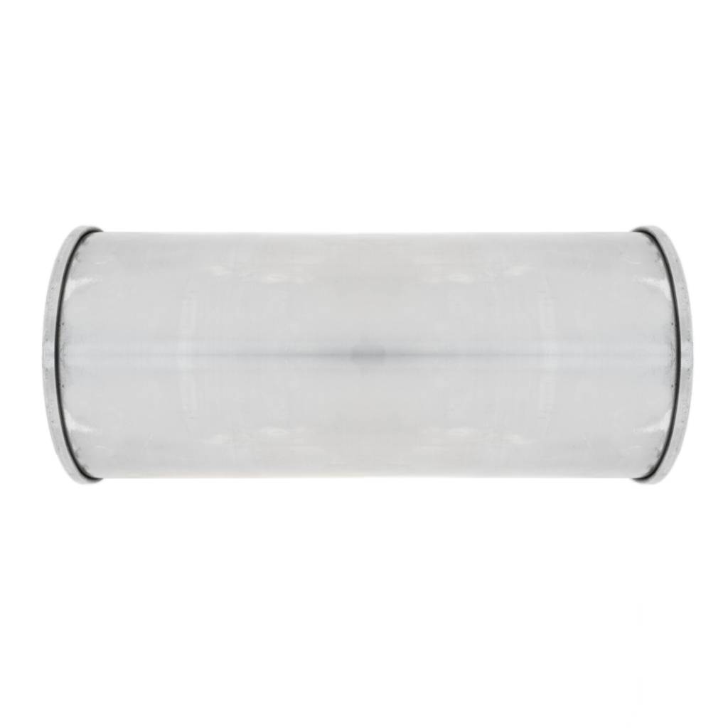 6" ROUND 14" LONG C/C 3" GLASS PACKED 409 STAINLESS EVERFLO NO STUBS