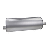8" Round Offset/Offset Lefthand Rotation Configurations Universal Mufflers | Aluminised | Select Your Size Length and Internal Options