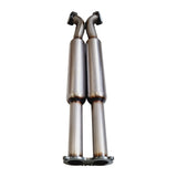 HOLDEN COMMODORE VE, VF V6 V8 UTE STATESMAN WM WN 2.5" KIT WITH 2 x HOTDOG - XPIPE & 4 X SC TIPS - XPS STAINLESS STEEL 409L