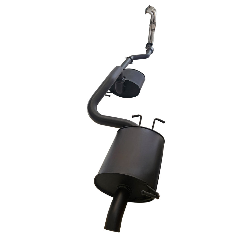 FORD FALCON FG XT SEDAN 2.5" EXHAUST WITH XPS EXTRACTOR, HIFLOW CAT, FRONT AND REAR MUFFLER