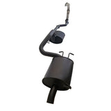 FORD FALCON FG XT SEDAN 2.5" EXHAUST WITH XPS EXTRACTOR, HIFLOW CAT, FRONT AND REAR MUFFLER