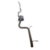 FORD FALCON FG XR6 SEDAN 2.5" EXHAUST WITH XPS EXTRACTOR HIFLOW CAT AND REAR MUFFLER DELETE