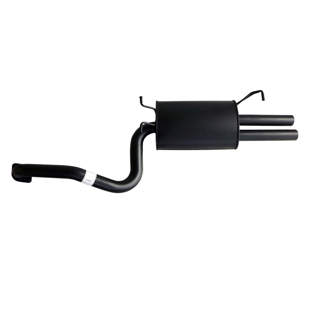 FORD FALCON BA - BF SEDAN G6E XR6 2 1/2" CATBACK KIT INC EVERFLO MUFFLERS DUAL OUTLET