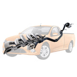FORD FALCON FG UTE XR XR6 2 1/2" CATBACK KIT INC HOTDOG & EVERFLO MUFFLER & XPS HEADER