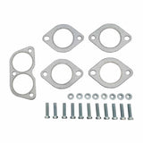 FORD FALCON BA - BF V8 UTE TWIN - TWIN 2 1/2" CATBACK KIT INC Y-XPIPE, FRONT EVERFLO - TAILPIPE REAR
