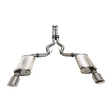 Ford Mustang FM 5.0l Coyote V8 GT Fastback Coupe 3" Twin Stainless Cat back Exhaust With Mufflers **Not Suitable For Convertibles**