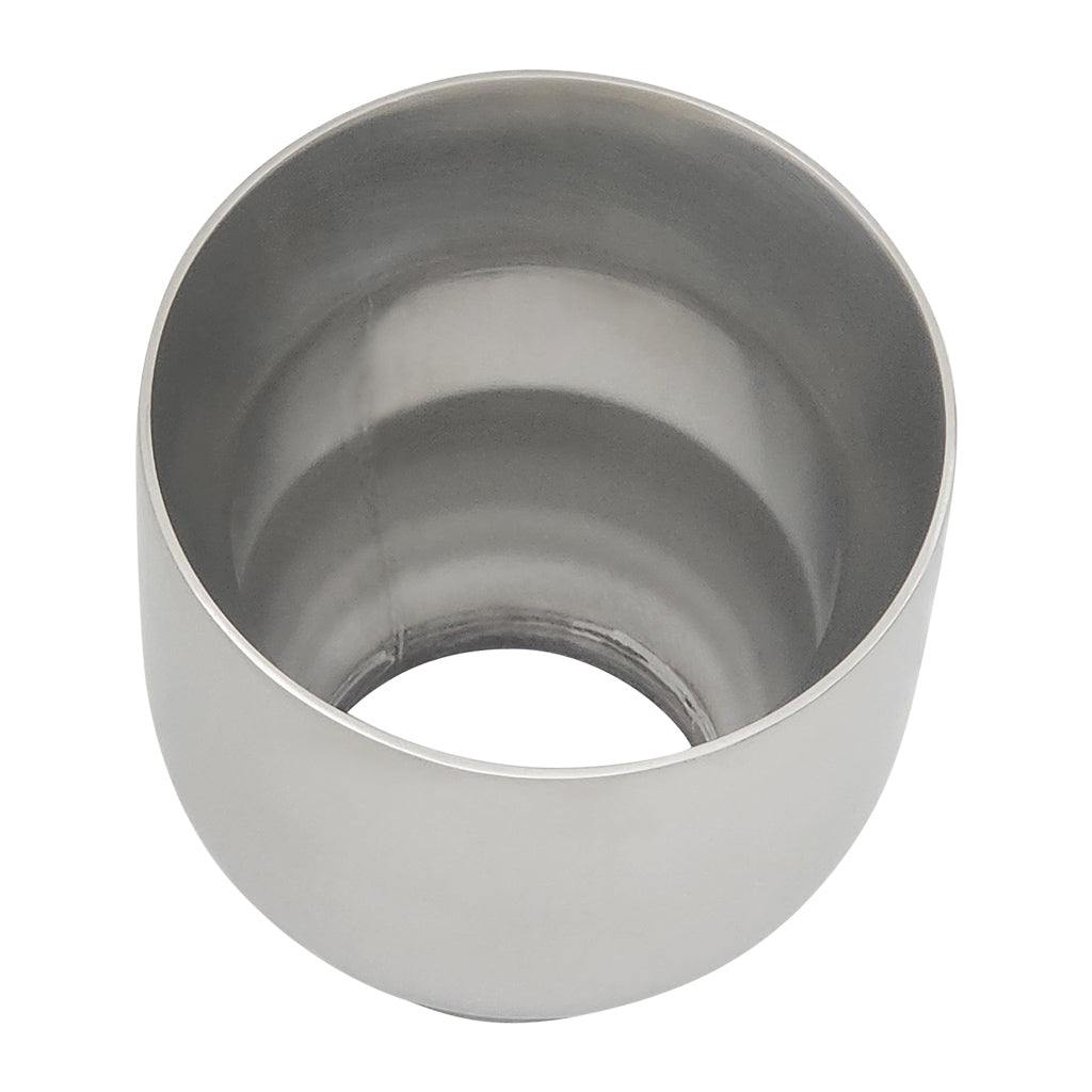Straight Cut Inner Cone RC 2 1/2" In 4 1/2" Out 5" Long SS304 Tip
