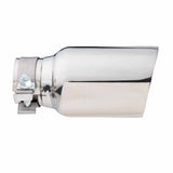 Angle Cut Inner Cone RC 2 1/2" In 4" Out 8" Long SS304 Clamped Tip