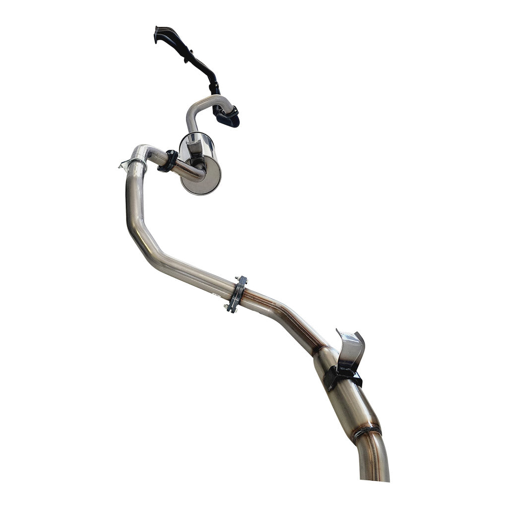 TOYOTA LANDCRUISER 80 SERIES FZJ80R 4.5L PETROL, HEADERS & 2 1/2" STAINLESS EXHAUST PACKAGE