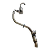 TOYOTA LANDCRUISER 80 SERIES FZJ80R 4.5L PETROL  92 - 98 - 2 1/2"  STAINLESS STEEL KIT WITH MUFFLER AND HOTDOG