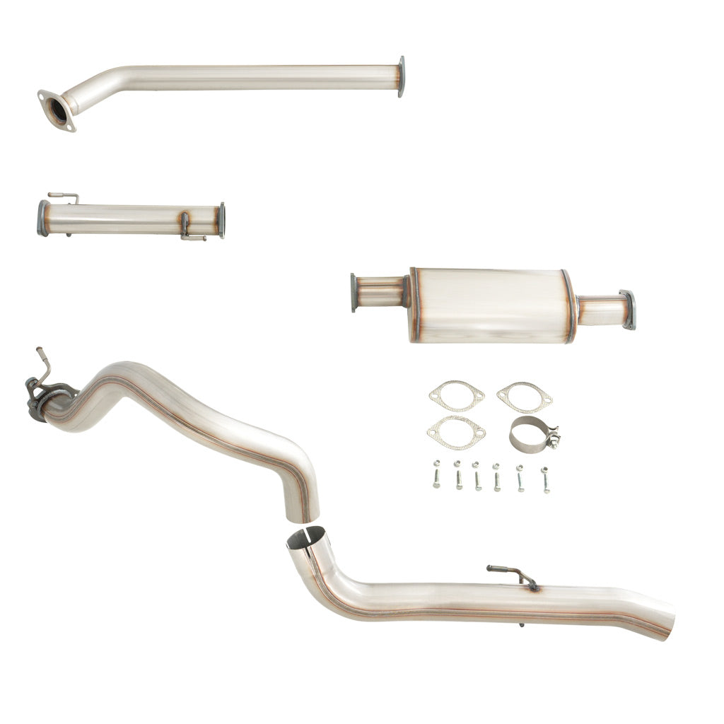 TOYOTA PRADO GUN150R 2.8L TD 3" STAINLESS DPF-BACK MUFFLER ONLY EXHAUST SYSTEM
