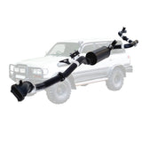 Toyota Landcruiser 80 Series 4.2L 1HD 3 Inch Turbo Back Exhaust with Cast Dump Pipe 1990 - 1998