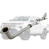 Toyota Hilux N90 2026 On 2.8L 3 Inch DPF Back Exhaust
