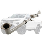 Toyota Hilux N90 2026 On 2.8L 3 Inch DPF Back Exhaust
