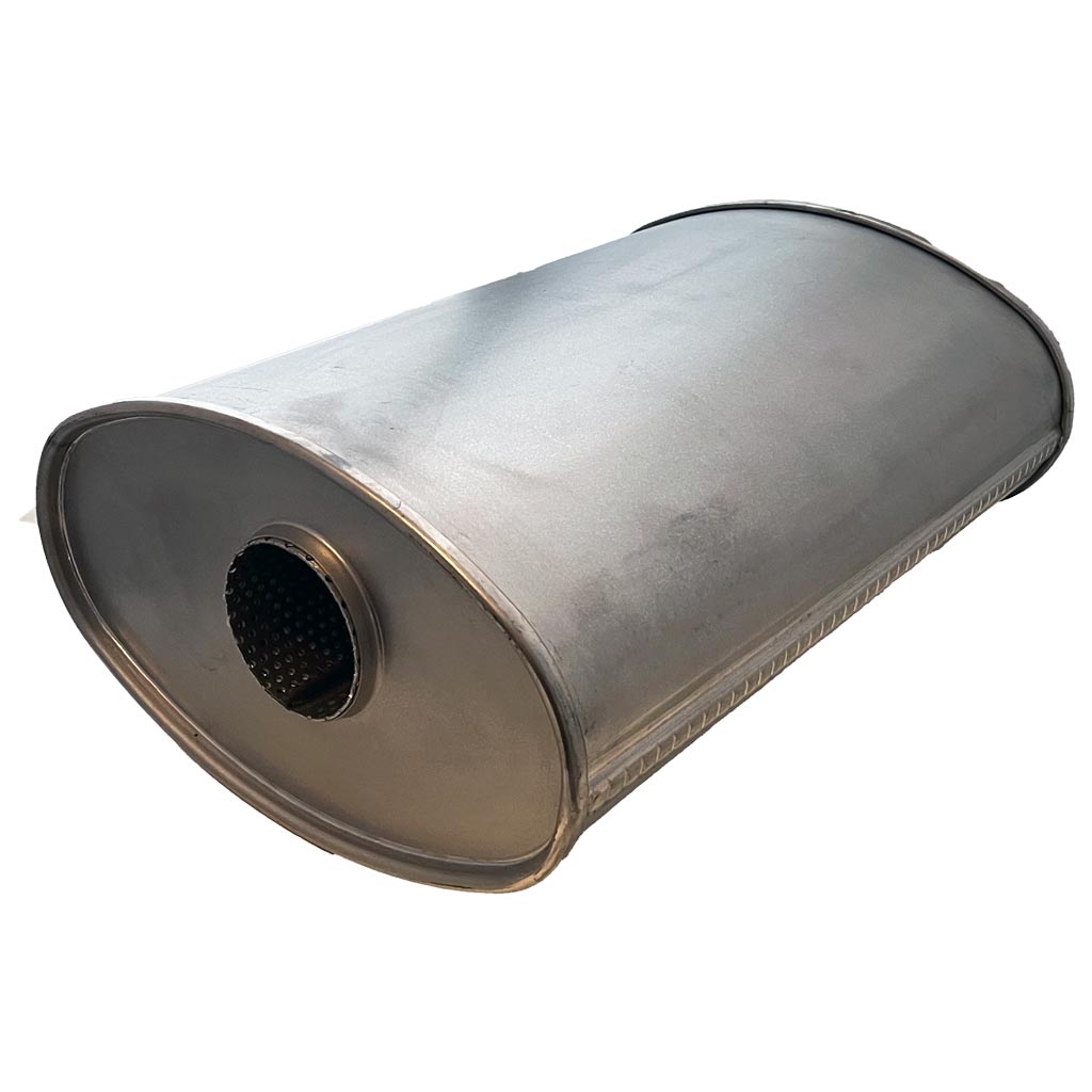 11" X 6" OVAL - 16" LONG 2 1/2" O/C SINGLE IN TWIN OUT GP NS MEGA ST246D